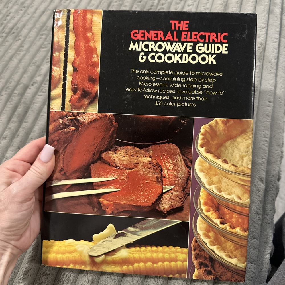 Cookbook The General Electric Microwave Guide & Cookbook HCDJ Vintage 1978